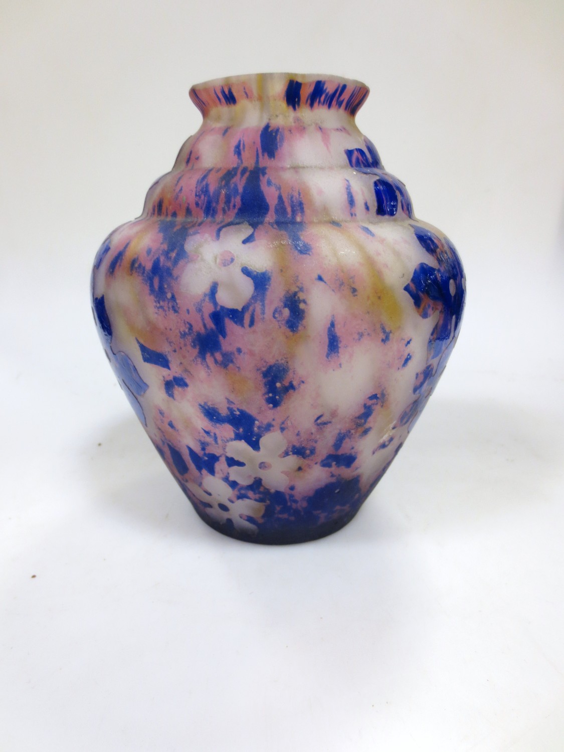 Attributed to Loetz, a cameo glass `Hero` vase