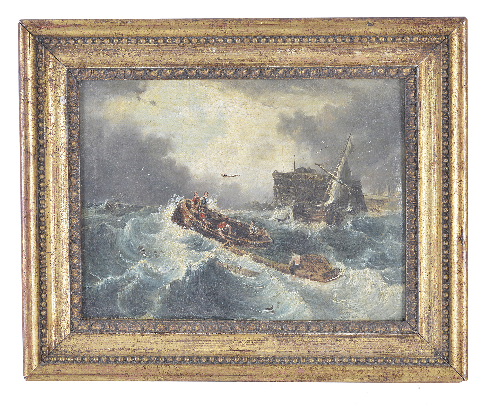 Attributed to Henry King Taylor (1799-1869), an early 19th Century Provincial Maritime School