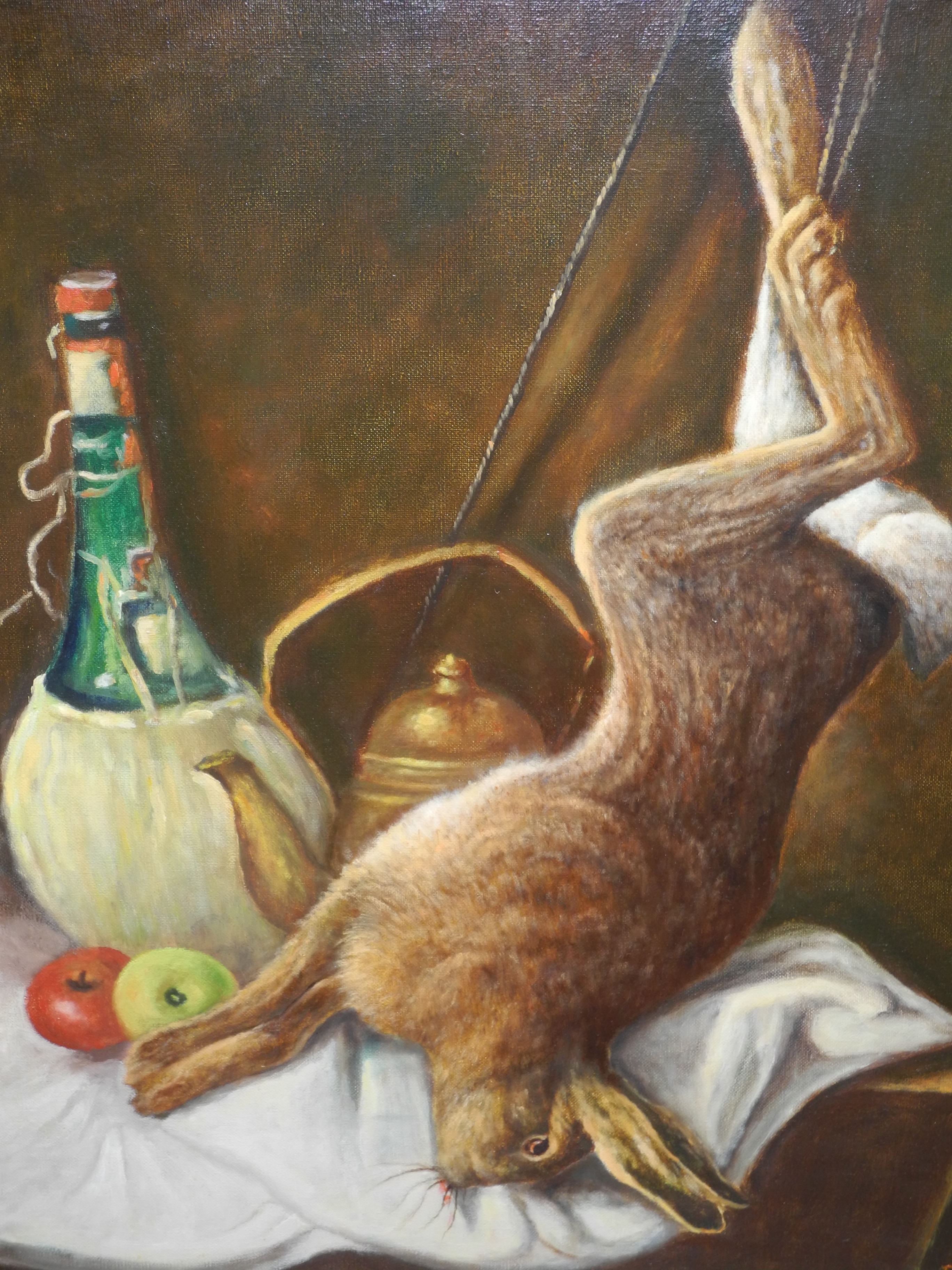 Clafeesen, mid 20th Century Continental School, still life, oil on canvas, signed.