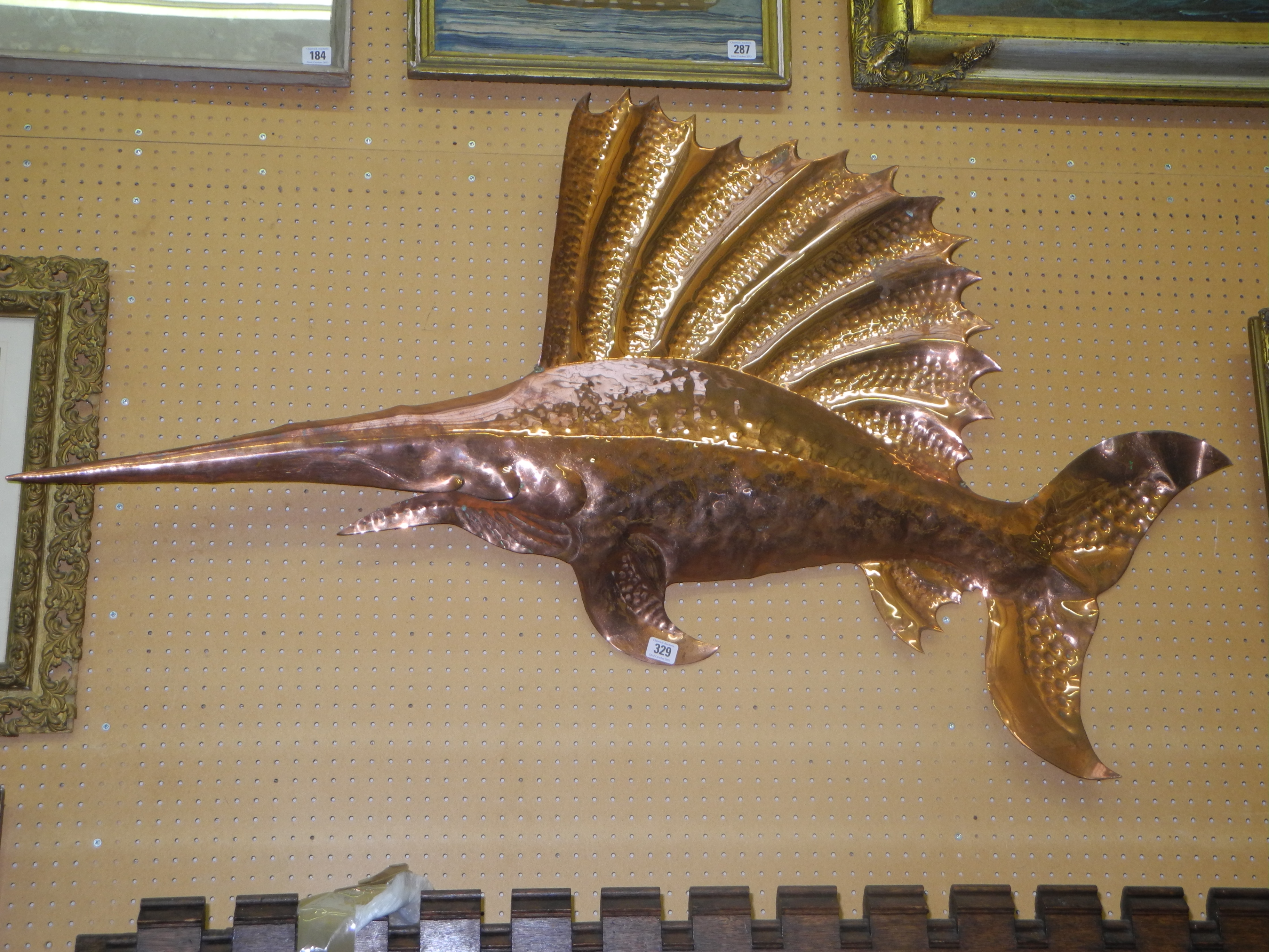 A decent sized copper sail fish.