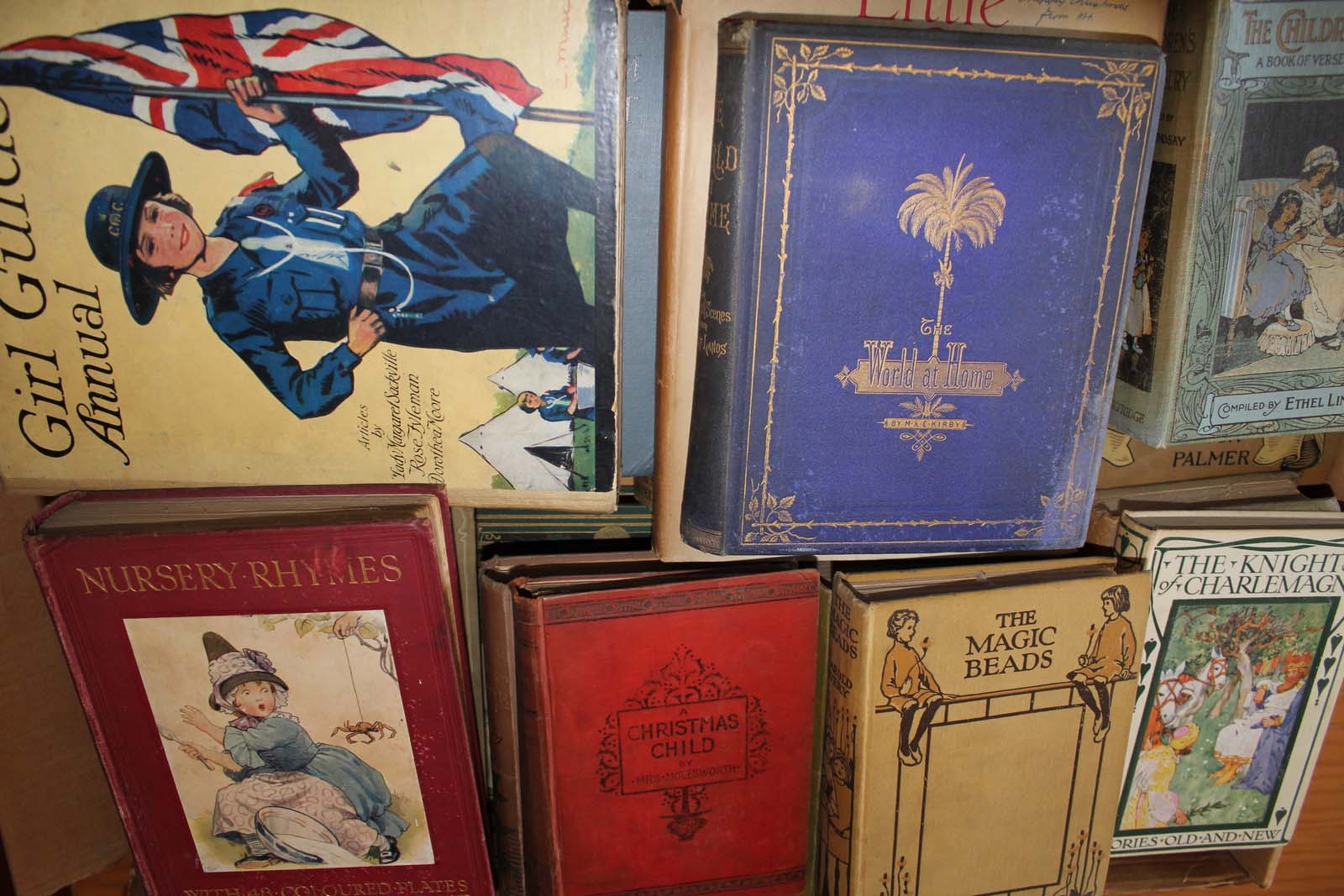 Twenty-two Victorian and later children`s books, including many illustrated by Margaret W.