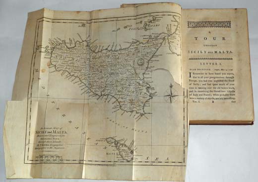 BRYDONE, Patrick (1743-1818).  A Tour through Sicily and Malta. In a Series of Letters to William