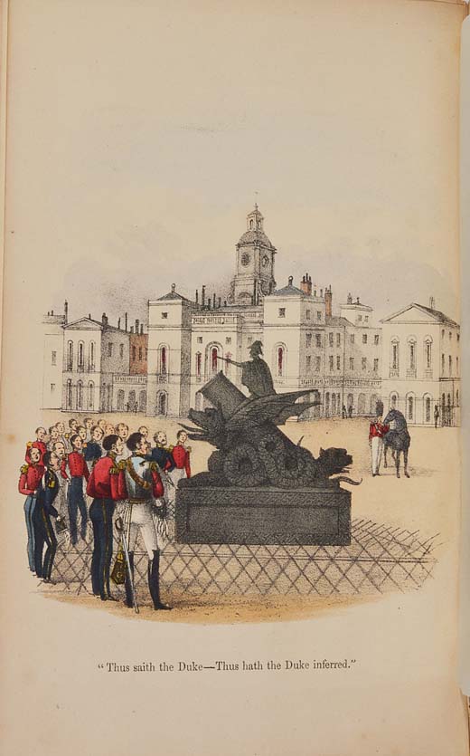 [HORT, John Josiah (d. 1882)].  The Horse Guards, by the Two Mounted Sentries ... With Twelve