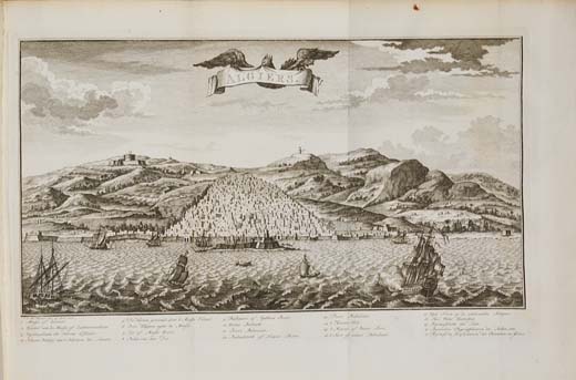 SHAW, Thomas (?1692-1751).  Reizen en Aanmerkingen, Door en Over Barbaryen en het Ooste. Utrecht: J.