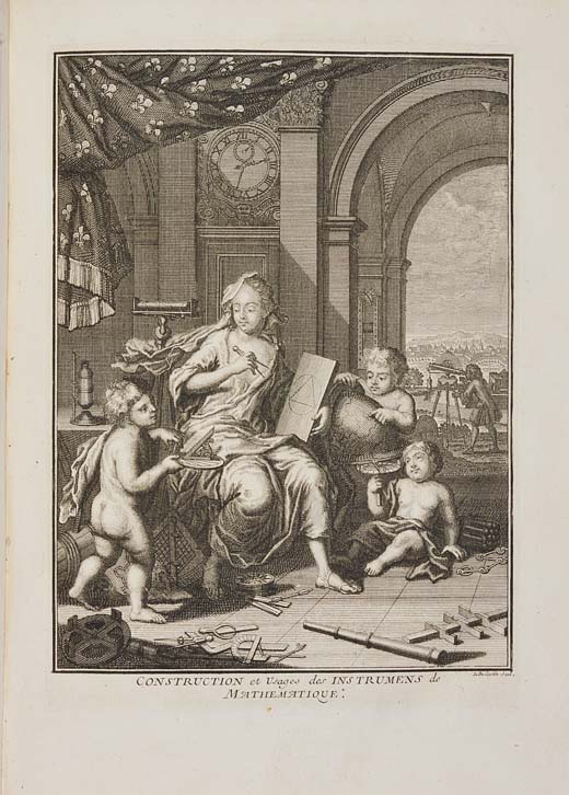 BION, Nicolas (1652-1733).  Traite de la Construction et des Principaux Usages des Instrumens de