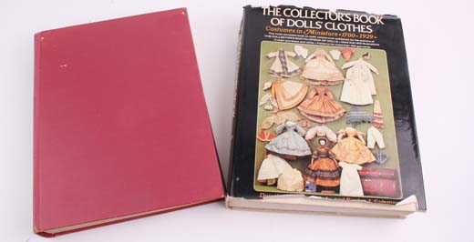 Two important doll reference books, `The Collectors Book of Dolls Clothes, Costumes in Miniature