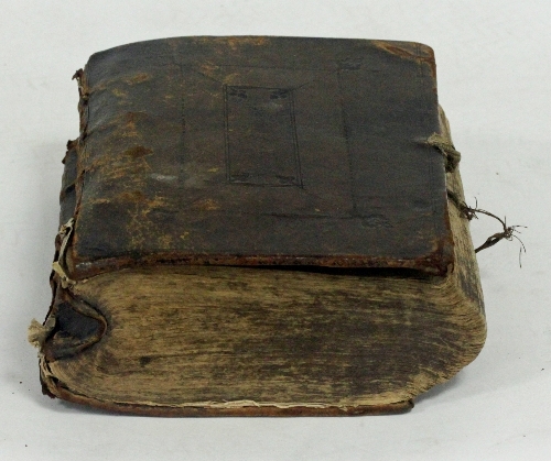 The Holy Bible leather bound, title page missing