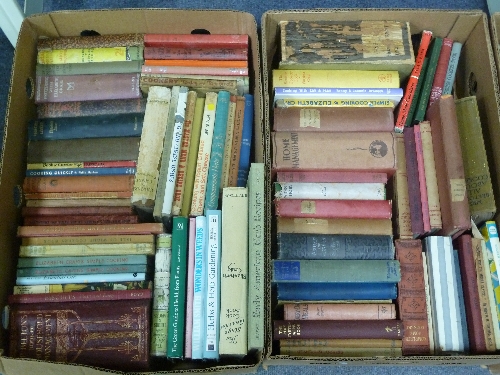 A very large quantity of 20th Century cookery books including vegetarian recipe books, books on