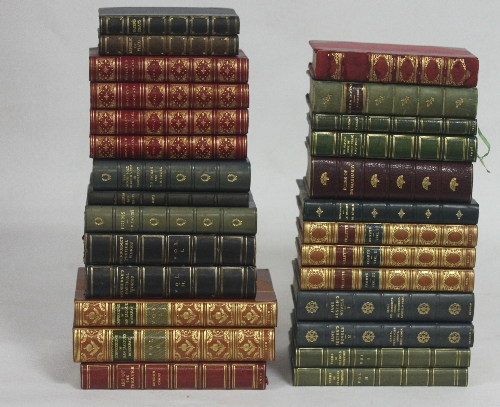 Brayley (E W) Londiniana, four volumes, London 1829, with fold out map, quarter bindings; Bell (