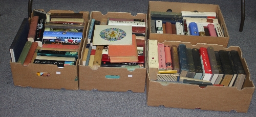 A large quantity of biographies