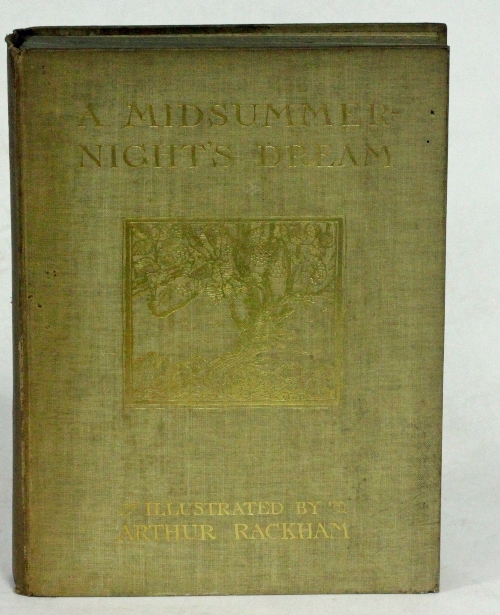 Shakespeare (W) A Midsummer-Night's Dream, illustrated by Arthur Rackham, William Heinemann 1908