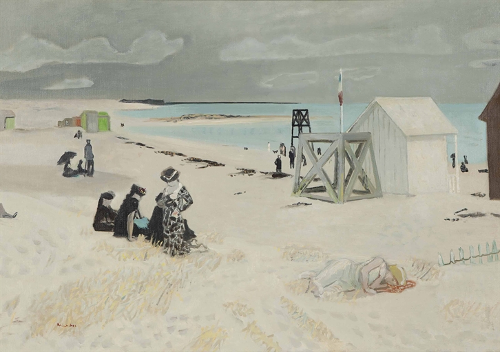 Maurice Brianchon (French, 1899-1979) 
Plage du Morbihan 
signed 'Brianchon' (lower left) 
oil on