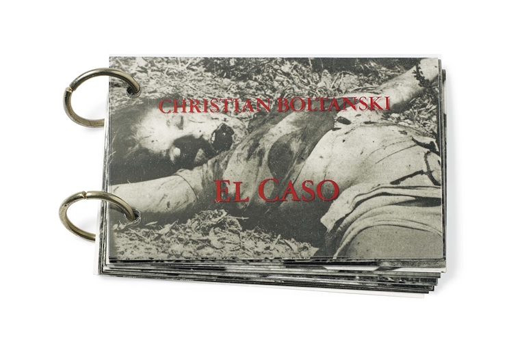 Christian Boltanski (b. 1944) 
El Caso (Parkett 22) 
booklet with 17 photographs
1989
signed and