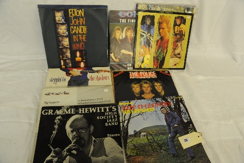 Small quantity of LPs and 12"s - 80s, Simple Minds etc and 3 signed (Tony Richards, Graeme Hewitt,