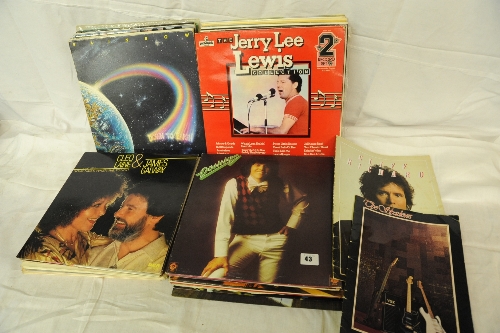 40+ LPs - Elvis, Rod Stewart, Shadows etc and 2 Shadows tour programs