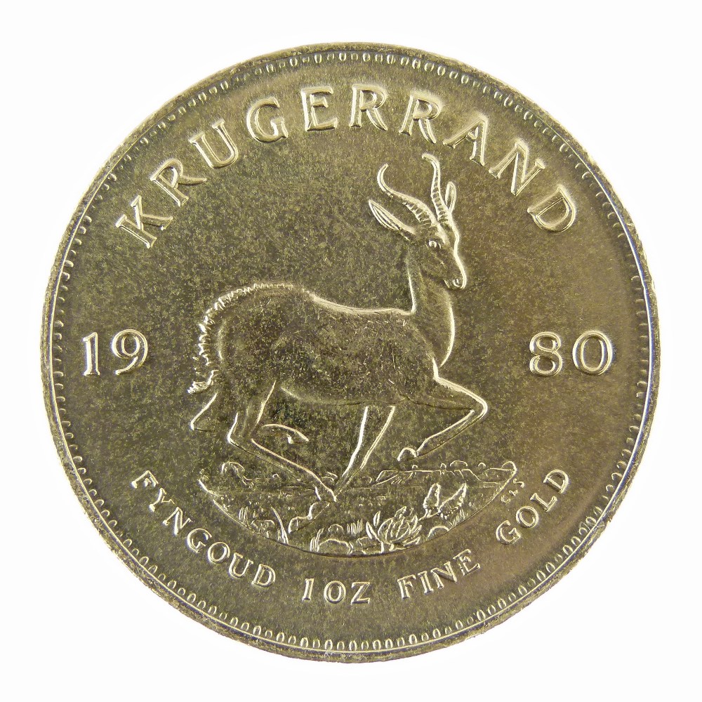 Gold Krugerrand, 1980