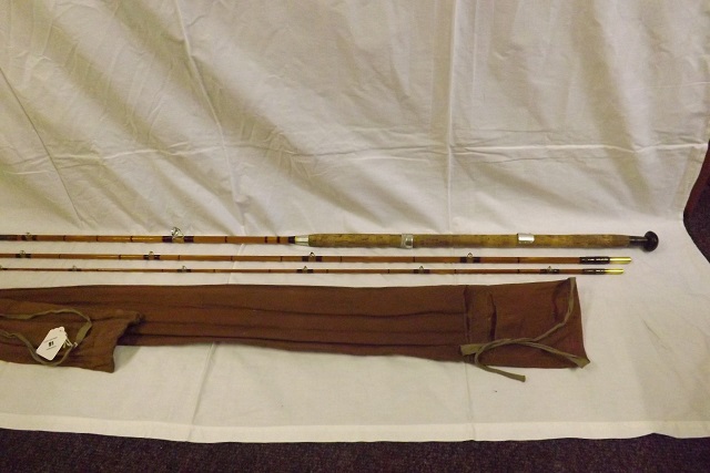 SHARPES SPLIT CANE 13ft 3PCE SALMON FLY ROD