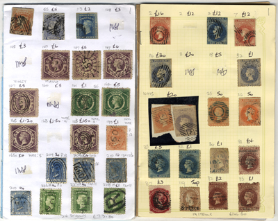 Mixed Lots & Accumulations BRITISH COMMONWEALTH circulated club books (over 90) containing M & U