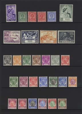 KGVI COLLECTION Pahang PAHANG complete. (30) Cat. £172