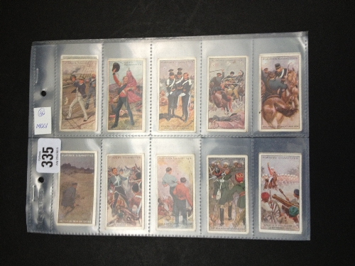 A set of 25 Players cigarette cards: Victoria Cross.