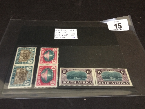 S Africa 1939 mint set SG82/4 Cat £48.