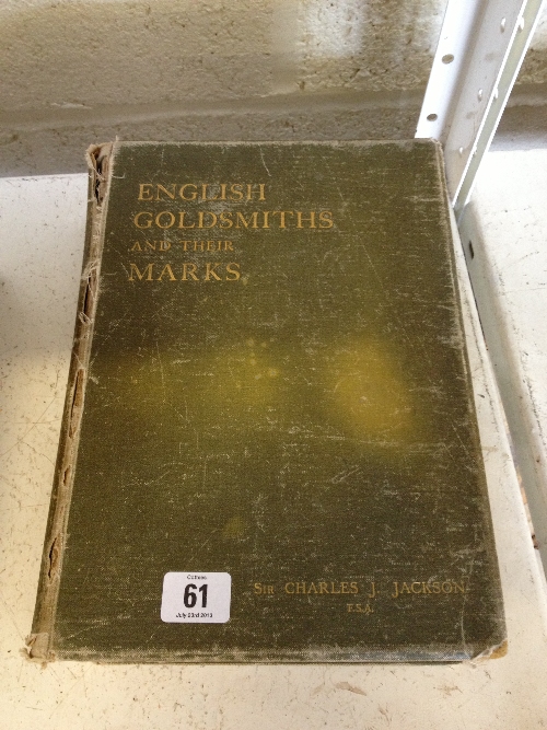 Sir Charles James Jackson: English Goldsmiths and Their Marks; McMillan & Co. 1921 (second