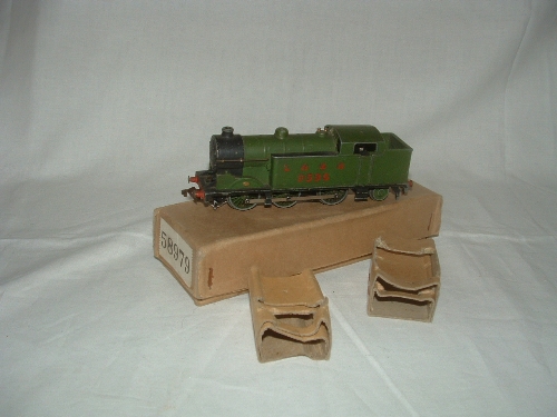 HORNBY DUBLO 3R EDL7 LNER Green 0-6-2T  no 9596 - Good in a Good Plus Hornby Repair Box with end