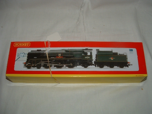 HORNBY R2700 BR Green rebuilt WC 4-6-2 `Padstow`. DCC Ready. Mint Boxed with Instructions.