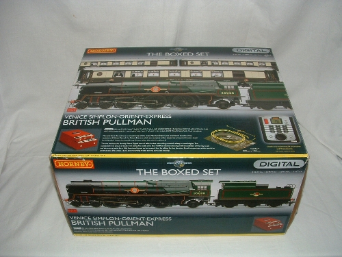 HORNBY R1073 British Pullman Venice Simplon - Orient - Express Digital Fitted Ready to Run Train Set