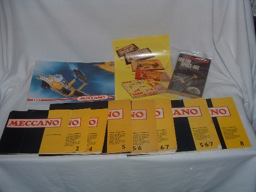 A collection of post war and more recent MECCANO Instruction Books - all complete and mostly in Good