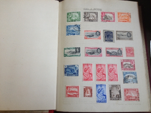 Commonwealth album containing mint & used stamps.