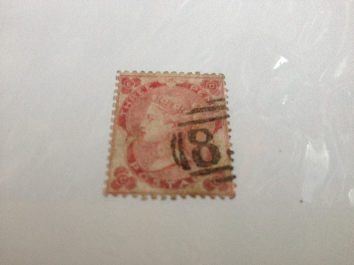 GB 1862 3d SG77 fine used stamp Cat £300