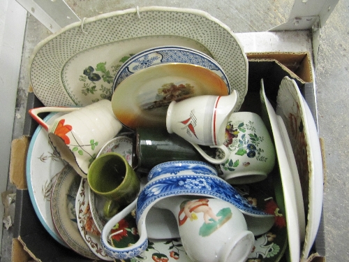 A box of china.