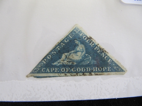 Cape Triangular 1864 4d SG19a nearly 3 margins Cat £90.