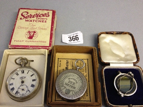 A carton of collectables including a B A Watkins Bee meter in original box with instructions.