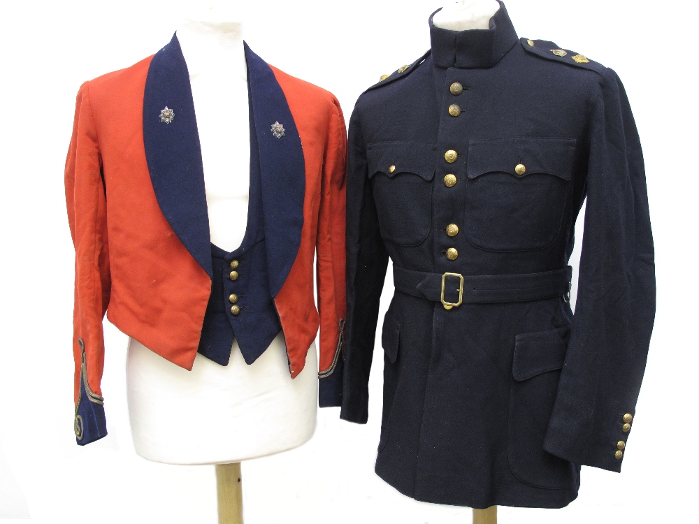 Coldstream Guards Officers Patrol Uniform & Mess Dress Uniform Officers blue patrol tunic with