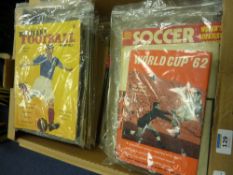 'Charles Buchan's Football Monthly' and other sporting magazines etc in one box