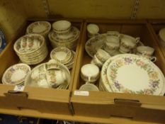 Paragon 'Country Lane' pattern thirteen place part dinner and tea service