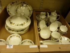 Royal Doulton Larchmont dinner and tea service