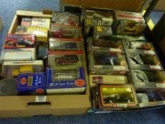 Collection of 30 boxed diecast Corgi and Dinky vehicles