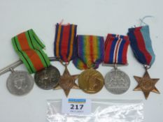 The Great War For Civilisation 1914-1919 medal, George V medal, The Burma Star, The 1939-1945