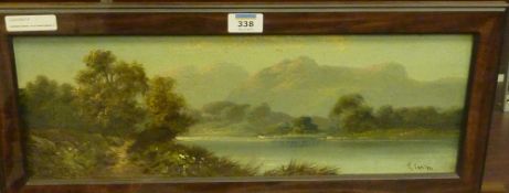 Lakeland Scene, oil on board signed by G. Parton