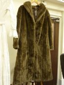 Astraka 100% cotton 'fur' coat