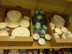 Hornsea pottery six place part dinner service and an Aesthetic  style six place part dinner service