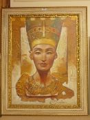 'Nefertiti' colour print