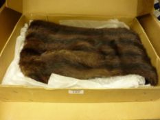 A mink stole