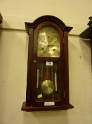 Highlands mahogany wall clock