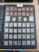 Album of Victorian and later British definitive stamps