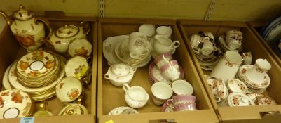 Hammersley part tea and coffee service, Derby style and further miscellaneous dinner wares in
