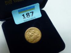 1883 gold sovereign